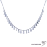 Collier pampilles argent 925 rhodié