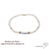 Bracelet perle baroque et perles de culture d'eau douce, fait main, création by Alicia 