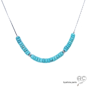 Collier turquoise...