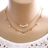 perle de coulture, collier femme, ras de cou créateur en perles naturelle fait sur mesure