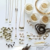 lemon quartz bijoux artsanaux, boucles d'oreilles femme fait sur mesure en argent ou plaqué or, bijoux créateur