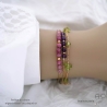 bijoux créateur bracelets femme en pierres semi-précieuses fabriqué à la main en France