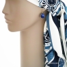 boucles d'oreilles femme gouttes pendantes en lapis-lazuli et argent