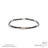 bracelet bronze femme en hématite fabriqué à la main en France