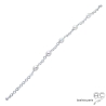 bracelet en argent 925 et perles d'eau douce blanches