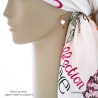 boucles d'oreilles pendantes femme avec trèfle en nacre et pampilles en corail fait main sur mesure en France