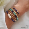 bracelet femme jonc en plaqué or