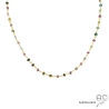 ras de cou multicolore femme en pierre naturelle tourmaline fait main ras de cou multicolore femme en pierre naturelle tourmaline fait main