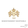 Pendentif arbre de vie ajouré en plaqué or 3MIC, collier femme